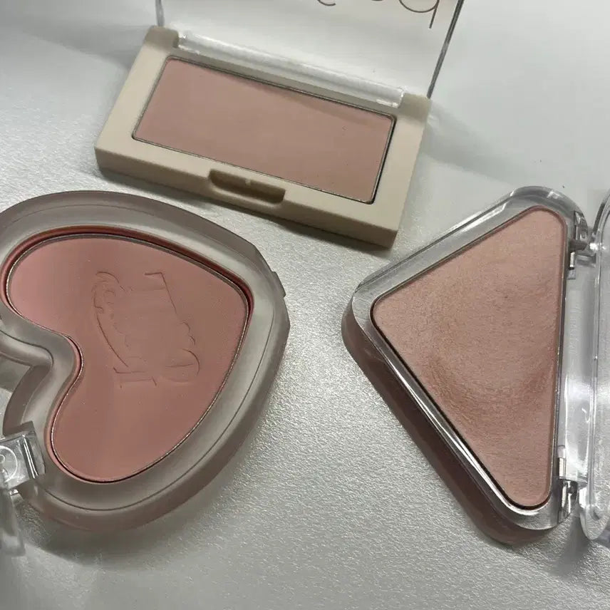 [BUNJANG] Coral Dahlia Soy Peach Rose Blur Spring Warm Blusher Bundle Set / 코랄달리아 소이피치 로즈블러 봄웜 블러셔 일괄