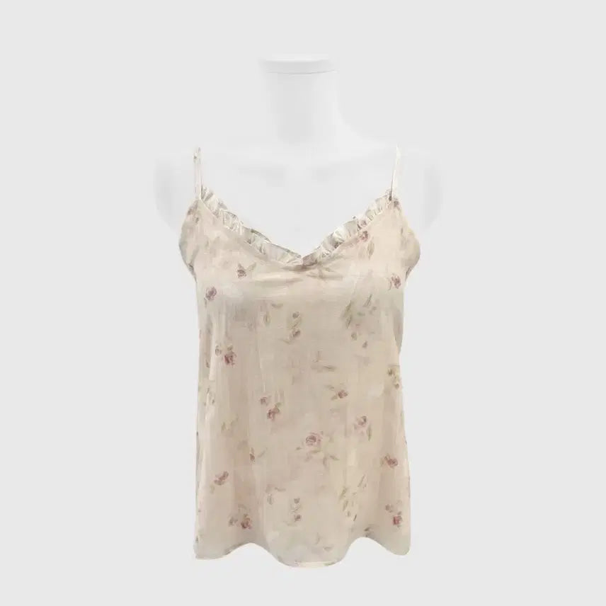[BUNJANG] Maybe Baby Blandine Sleeveless Floral Frill Tank Top / 새상품) 메이비베이비 Blandine Sleeveless, 플라워 프릴 나시