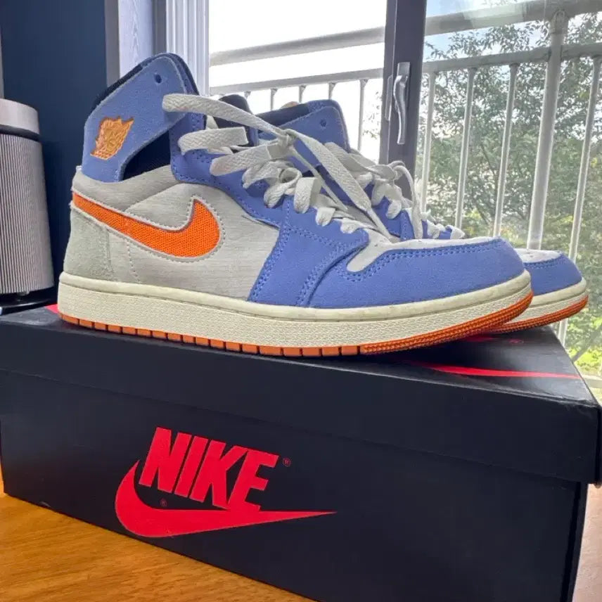 [BUNJANG] Nike Air Jordan 1 Zoom Comfort High Sneakers / 나이키 에어조던1 줌 컴포트 하이 255