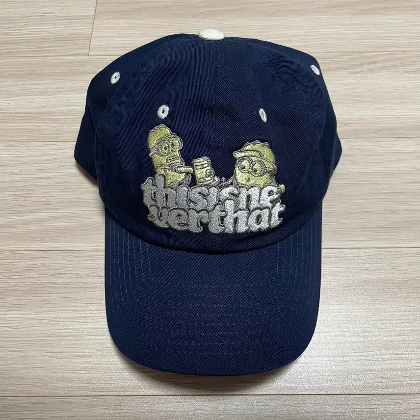 [BUNJANG] thisisneverthat x Minions Ball Cap Navy / [OS]디스이즈네버댓x미니언즈 볼캡 네이비