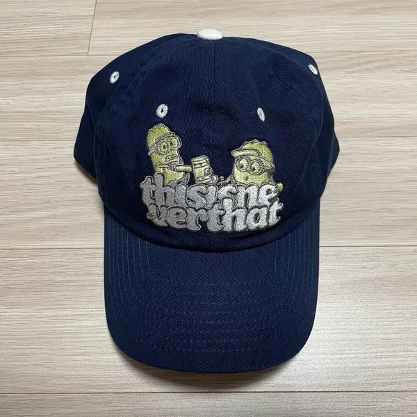[BUNJANG] thisisneverthat x Minions Ball Cap Navy / [OS]디스이즈네버댓x미니언즈 볼캡 네이비