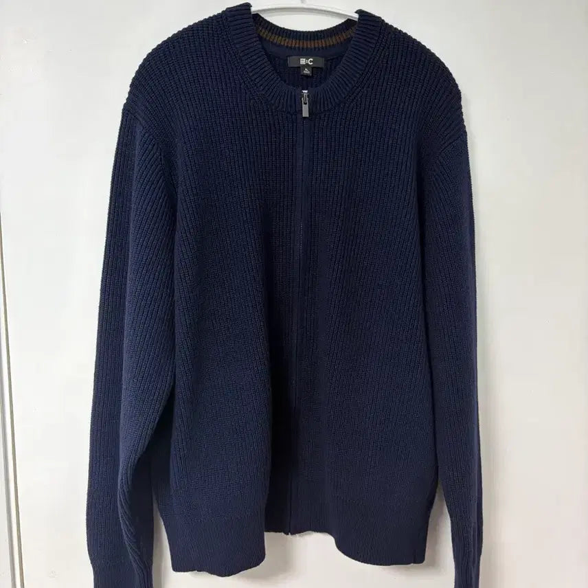 [BUNJANG] Uniqlo C Crewneck Full Zip Cardigan / 유니클로C 크루넥 풀집 가디건