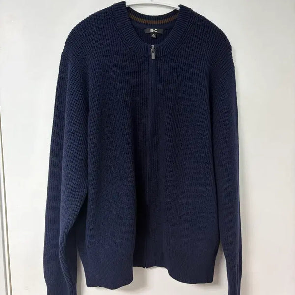 [BUNJANG] Uniqlo C Crewneck Full Zip Cardigan / 유니클로C 크루넥 풀집 가디건