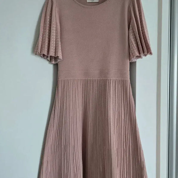 [BUNJANG] Line Knit Mini Dress / Line 니트 원피스 55