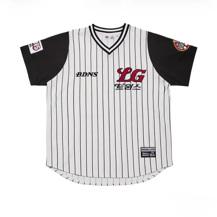 [BUNJANG] Badaners x LG Twins 1990 Baseball Jersey White (M) / 빠더너스 x 엘지트윈스 1990 베이스볼 져지 화이트 (M)