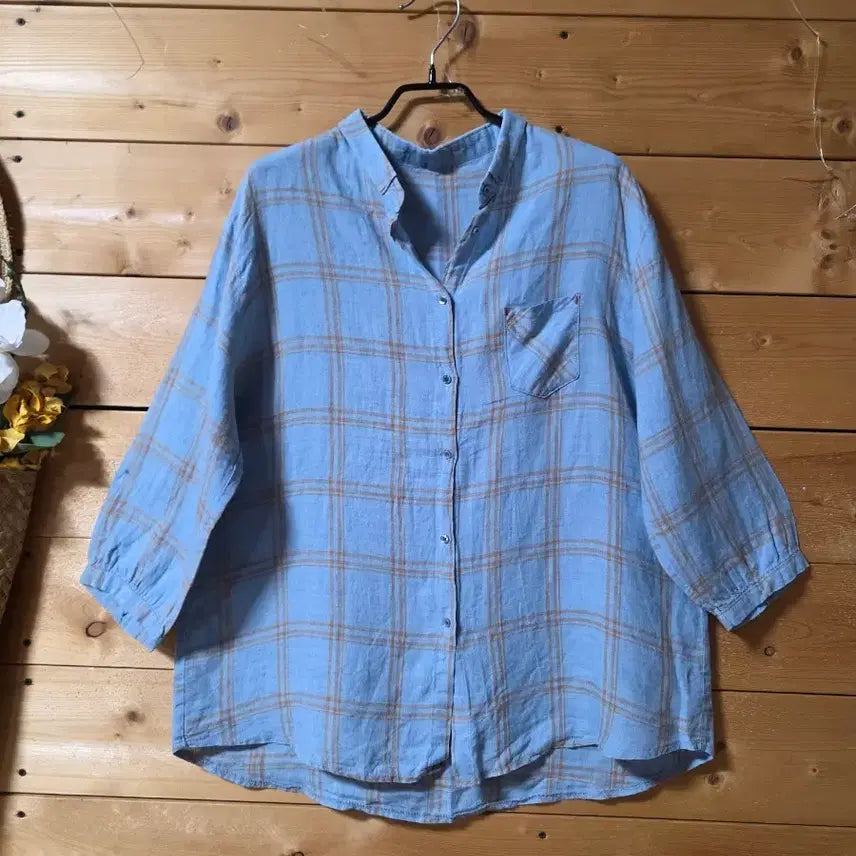 [BUNJANG] Vintage Horsehide Blend Button-Up Shirt / 마셔츠