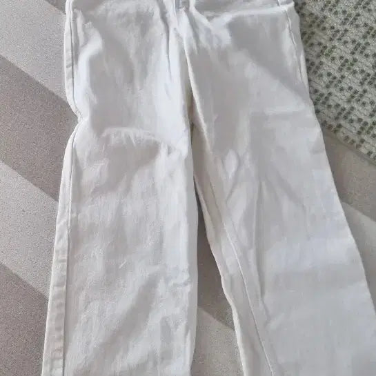 [BUNJANG] White Wide Denim Pants Bundle Set / 화이트 와이드 데님 팬츠 2개 일괄