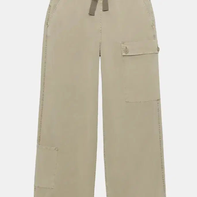 [BUNJANG] Zara Lace-Up Cargo Pants / 자라 레이스업 카고 팬츠