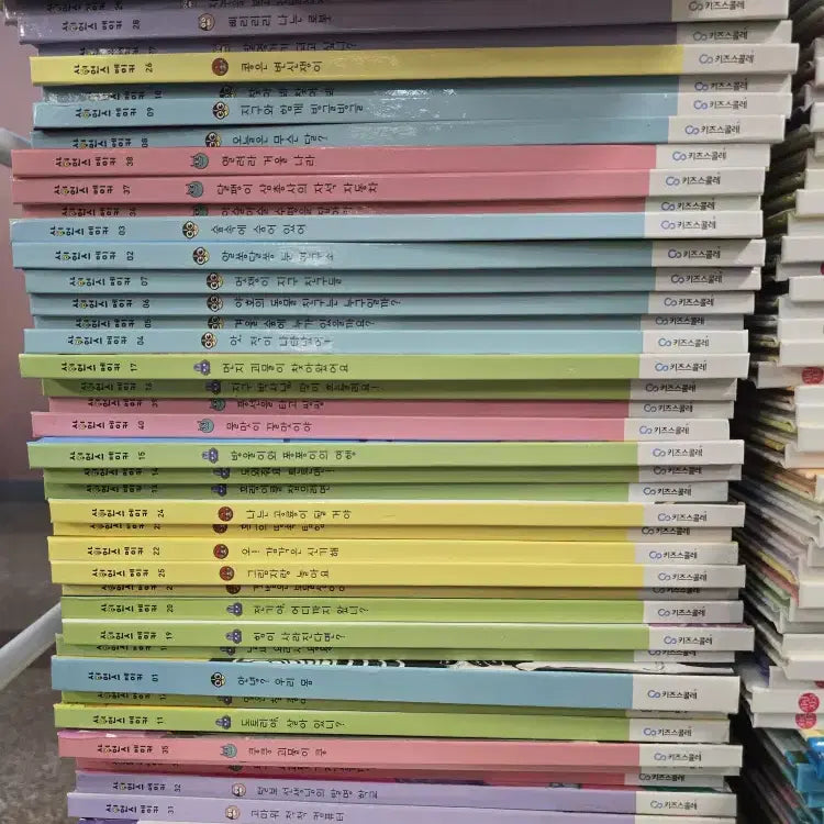 [BUNJANG] Science Maker Kids Scolle 40-Volume Set Children's Used Books / 사이언스메이커 키즈스콜레 40권 세트 어린이책 중고책