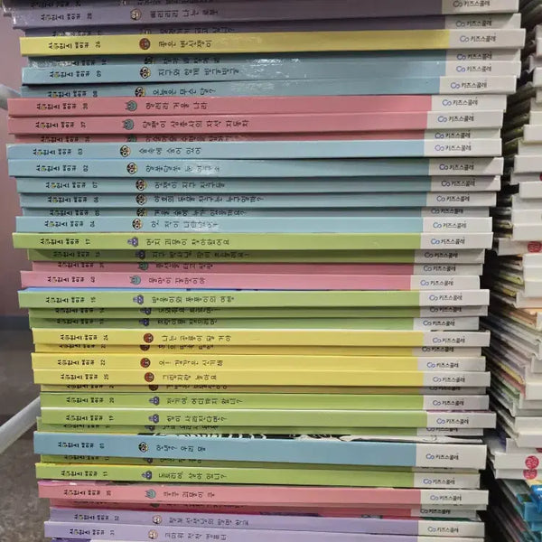 [BUNJANG] Science Maker Kids Scolle 40-Volume Set Children's Used Books / 사이언스메이커 키즈스콜레 40권 세트 어린이책 중고책