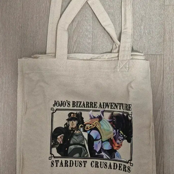 [BUNJANG] JoJo's Bizarre Adventure Stardust Crusaders Tote Bag / 죠죠의 기묘한 모험 스타더스트 크루세이더즈 토트백