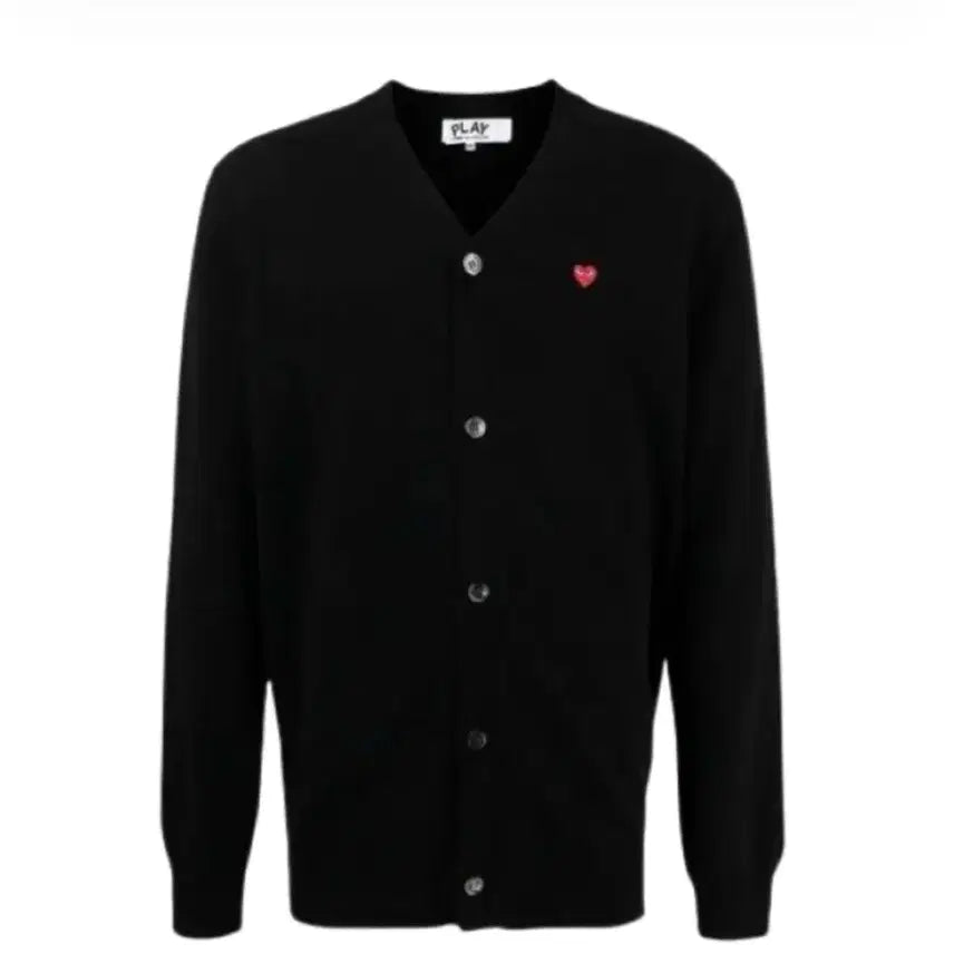 [BUNJANG] Comme des Garçons Play Black Heart Cardigan / (정품 + 새상품) 꼼데가르송 플레이 가디건 블랙 하트
