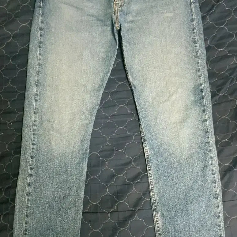 [BUNJANG] Levi's 502 Vintage Wash Stretch Tapered Denim Pants (34) / 리바이스 502 빈티지워싱 스트레치 테이퍼드 데님팬츠 (34)