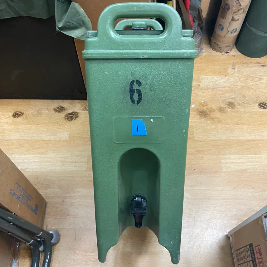 [BUNJANG] CAMBRO Camtainer 500LCD Large Beverage Dispenser / Water Jug (US Military Original) / 1. [미군오리지널] 캠브로(CAMBRO) 캠테이너 500LCD 대용량 음료 디스펜서 / 워터저그 (내부 특A급)19