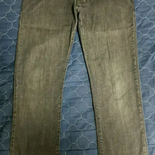 [BUNJANG] Armani Jeans 00s Comfort Yarn Button Fly Stretch Denim Pants (Black Wash) / 아르마니 진스 00s 컴포트원사 버튼플라이 스트레치 데님팬츠 흑청(33)