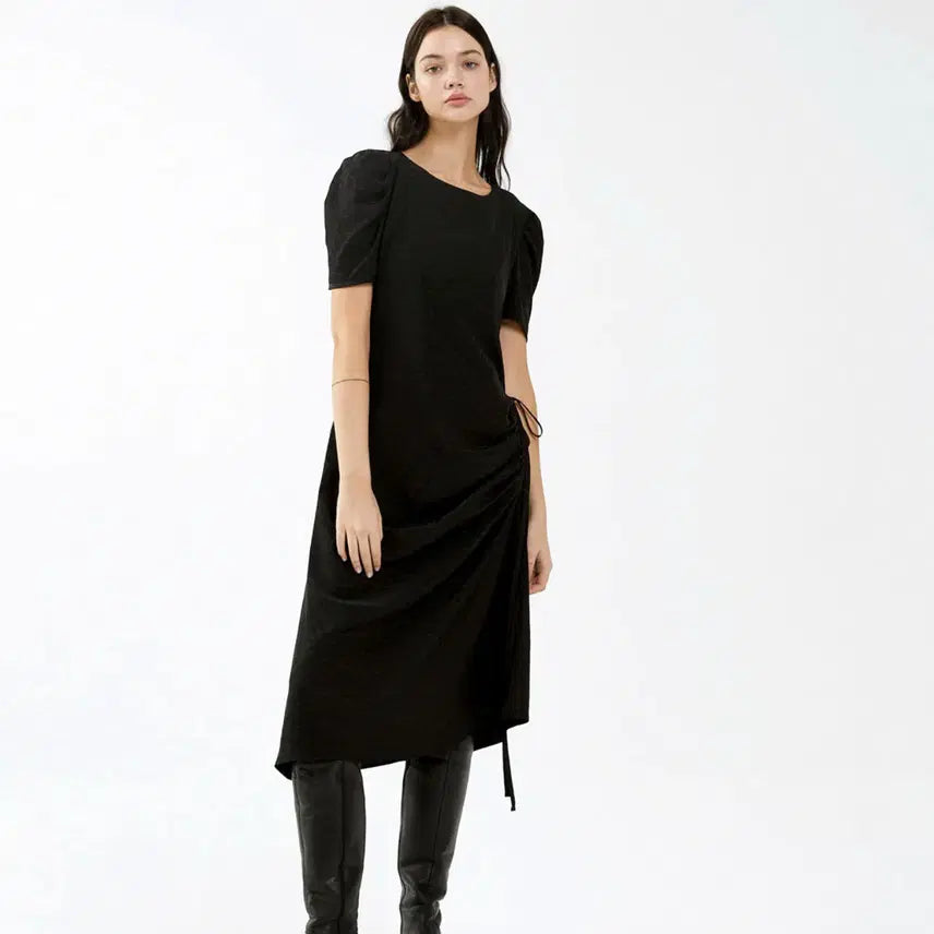 [BUNJANG] YUERE Volume Dress Black / 유에르(YUERE) 볼륨원피스 55 새상품