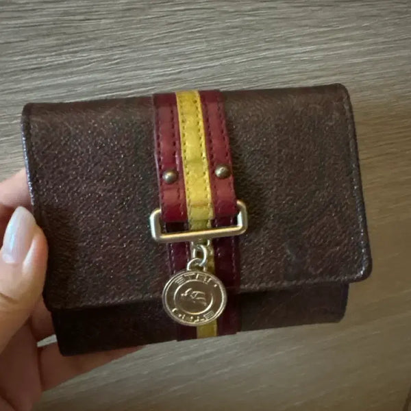 [BUNJANG] ETRO Milano Leather Bifold Wallet / 이탈리아 명품 ETRO 밀라노 지갑