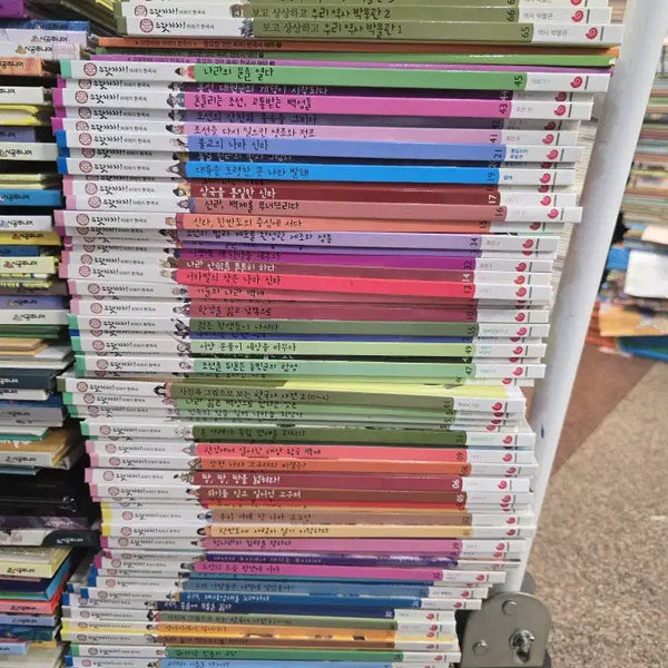 [BUNJANG] Korean History Story Set - Great Books Vol. 70 (Children's Used Books) / 으랏차차 이야기 한국사 그레이트북스 70권 세트 어린이책 중고책