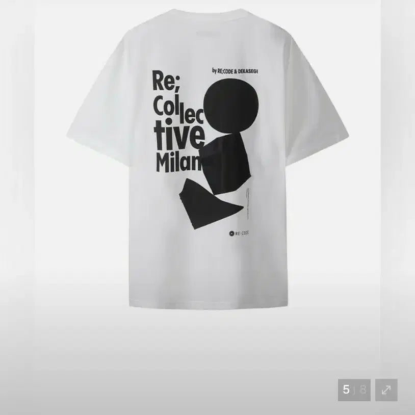 [BUNJANG] RE;CODE x Decadense Recallective Milano T-Shirt (Limited Edition) / (한정판) RE;CODE 래코드 x 데카세기 리컬렉티브 밀라노 반팔티(M)