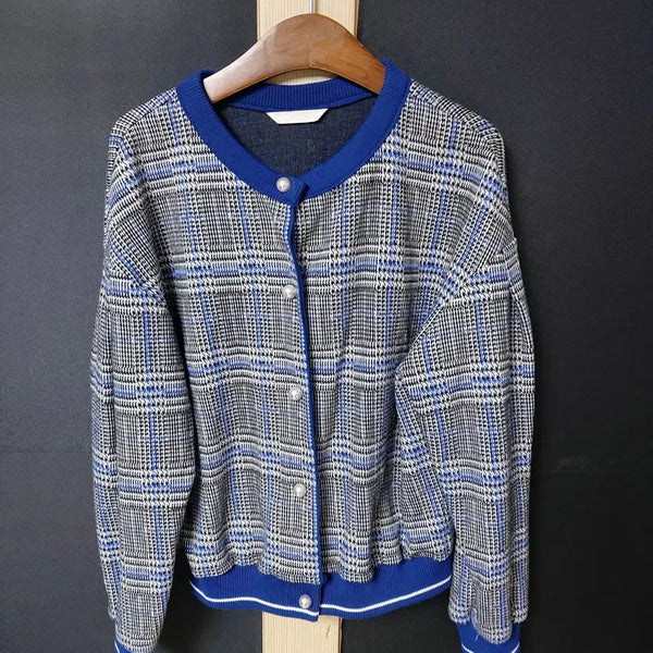 [BUNJANG] Cotton Blend Cropped Cardigan / 진짜만원 나무그림 55 크롭가디건