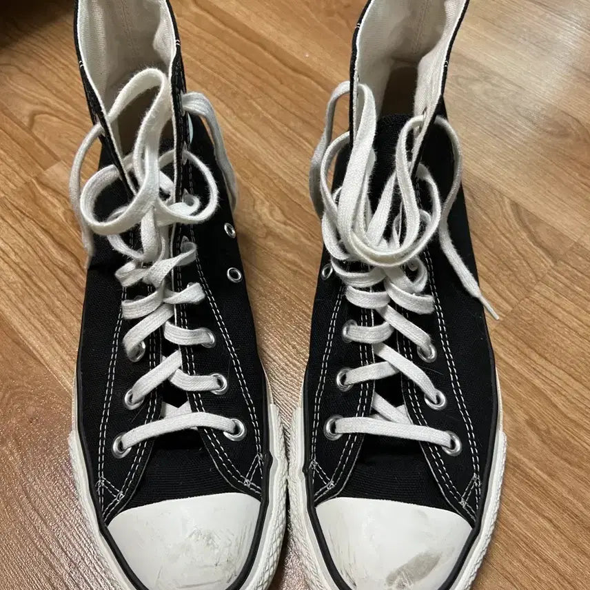 [BUNJANG] Converse Japan Chuck Taylor All-Star Hi Black / [275] 컨버스 재팬 제이하이 블랙