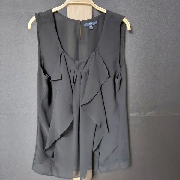 [BUNJANG] Gap Frill Chiffon Blouse / 진짜만원 갭 프릴쉬폰 66 블라우스