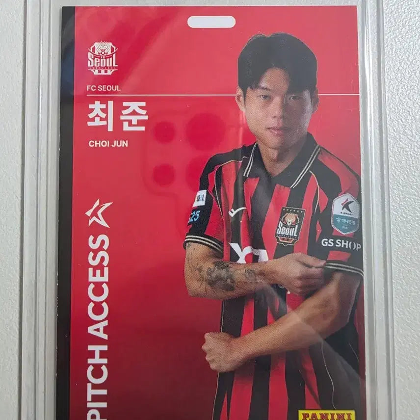 [BUNJANG] FC Seoul Choi Jun 2026 K League Panini Pitch Access Base Card / 2026 k리그 파니니 최준 Pitch Access 베이스 fc서울