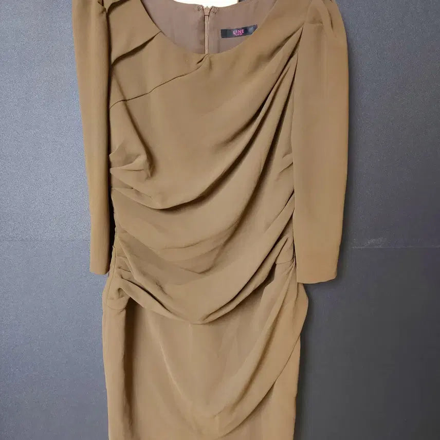 [BUNJANG] Drape Midi Dress / 진짜만원 라인 55 드레이프 미디원피스