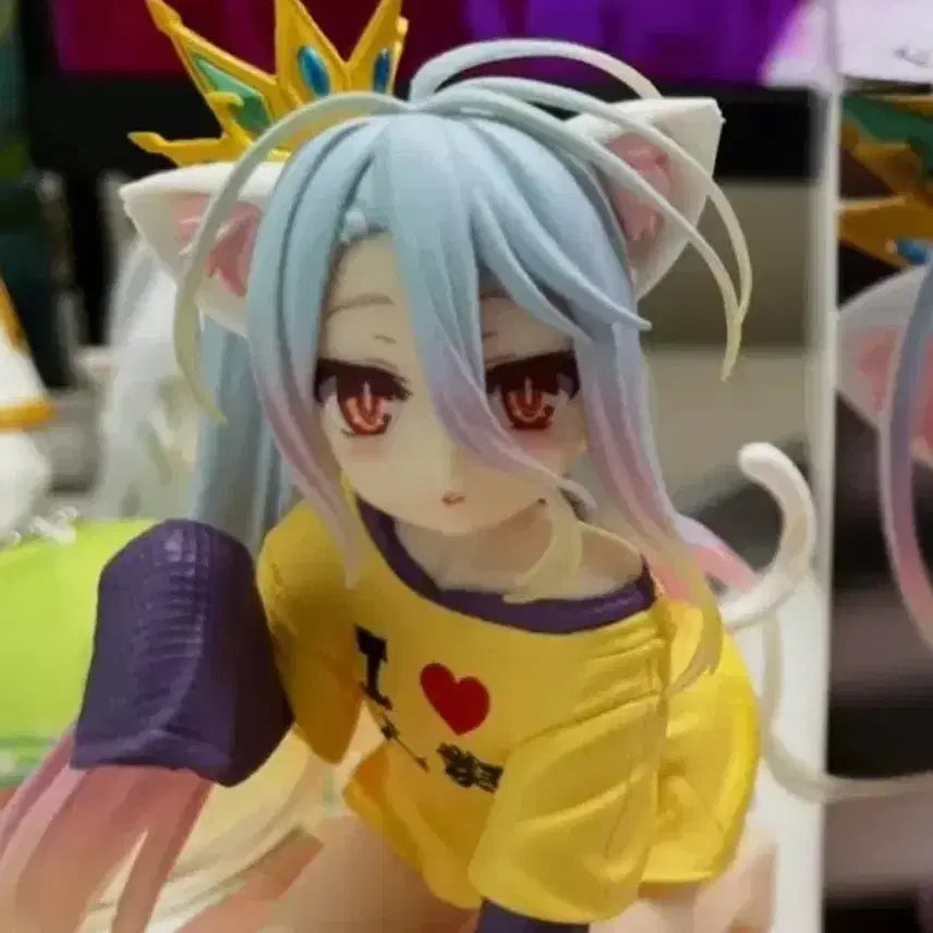 [BUNJANG] No Game No Life Shiro Desktop Figure / 노게임노라이프 시로 데스크탑 피규어
