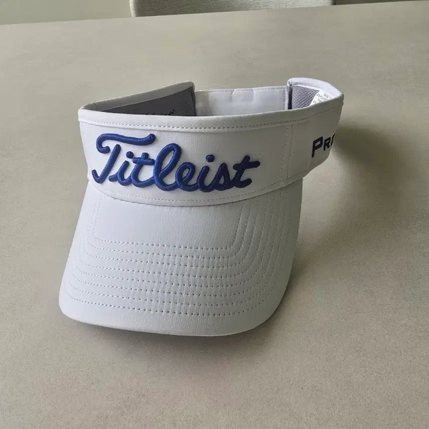 [BUNJANG] Titleist Golf Sun Cap White / 타이틀리스트 골프 썬캡 화이트 남성용