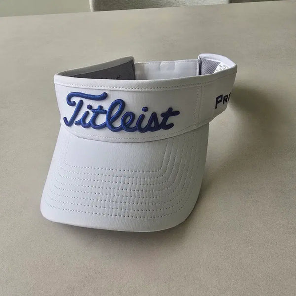 [BUNJANG] Titleist Golf Sun Cap White / 타이틀리스트 골프 썬캡 화이트 남성용