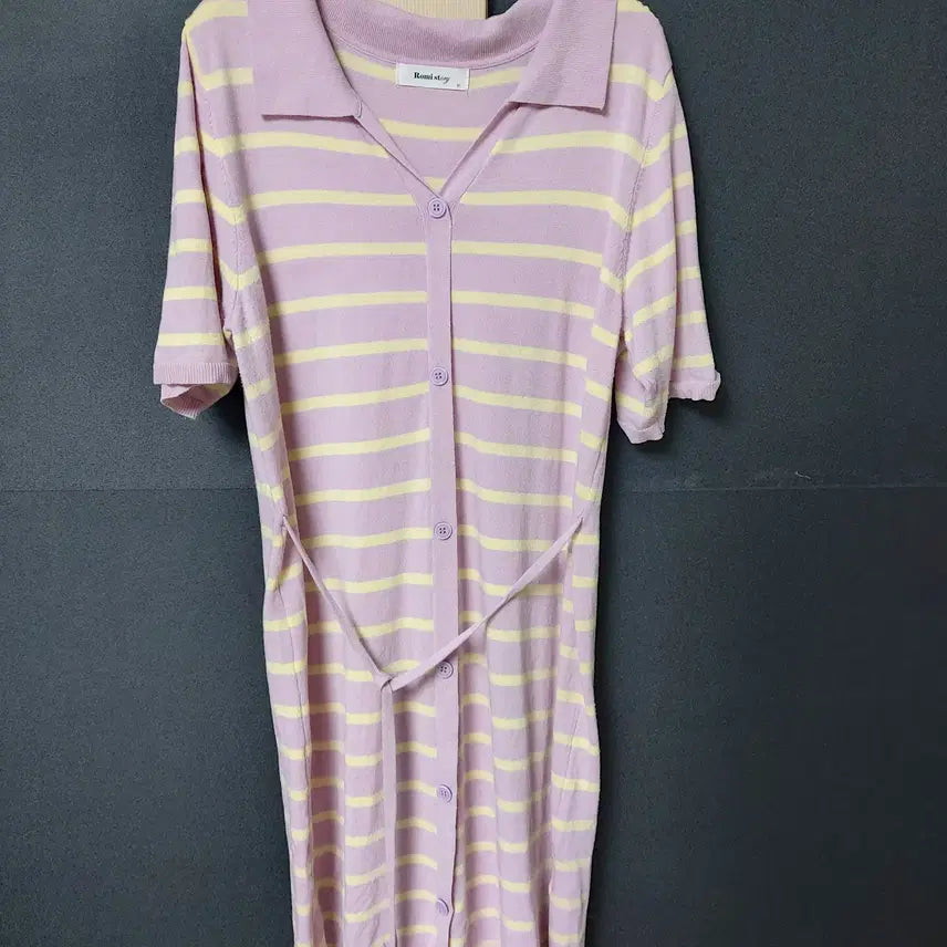 [BUNJANG] Romistory Summer Knit Mini Dress Purple / 진짜만원 55~77 로미스토리 여름니트 미니원피스 퍼플