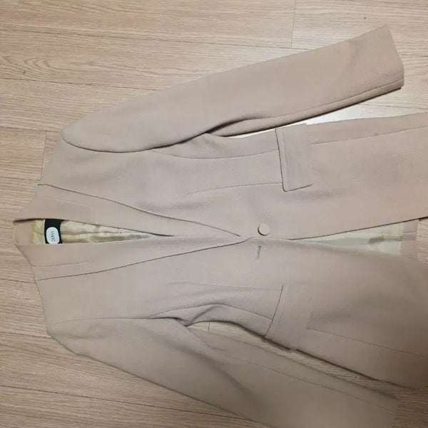 [BUNJANG] DEWL Beige Women's Jacket / 듀엘베이지색 여성 자켓