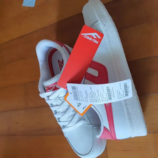 [BUNJANG] Pro-Specs Original T202 Sneakers (White/Red, 260mm, New) / 프로스펙스 오리지널 t202  260mm(박스채 새상품)