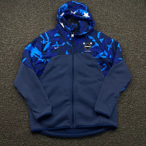 [BUNJANG] Nike x F.C. Real Bristol Camo Windrunner Jacket / Nike x F.C. Real Bristol(F.C.R.B.) 카모 윈드러너 자켓