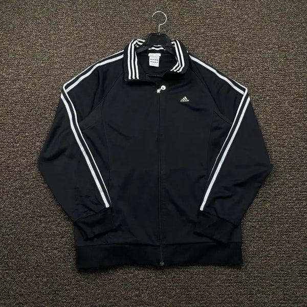 [BUNJANG] Adidas Black Sideline Jersey / 아디다스 블랙 사이드라인 져지