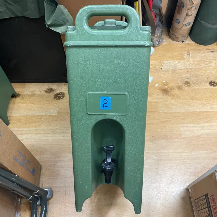 [BUNJANG] CAMBRO Camtainer 500LCD US Military Surplus Beverage Dispenser / 2. 미군 캠브로(CAMBRO) 캠테이너 500LCD 대용량 디스펜서 / 워터저그