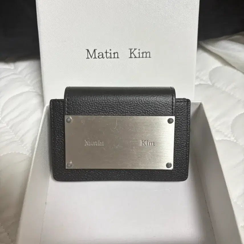 [BUNJANG] Matinkim Black Accordion Card Holder / 마뗑킴 블랙 아코디언 카드지갑