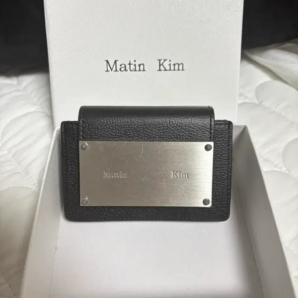 [BUNJANG] Matinkim Black Accordion Card Holder / 마뗑킴 블랙 아코디언 카드지갑