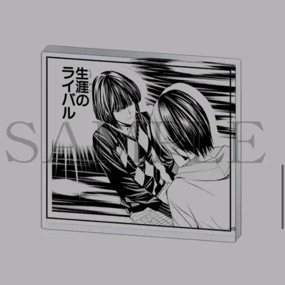 [BUNJANG] Hikaru no Go Akira Toya Acrylic Block Stand / 히카루의 바둑 고스트 바둑왕 히카루 아키라 아크릴 블록 플레이트 스탠드