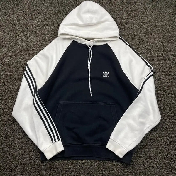 [BUNJANG] Adidas Oreo Colorblock Hoodie / 아디다스 오래오배색 후드티