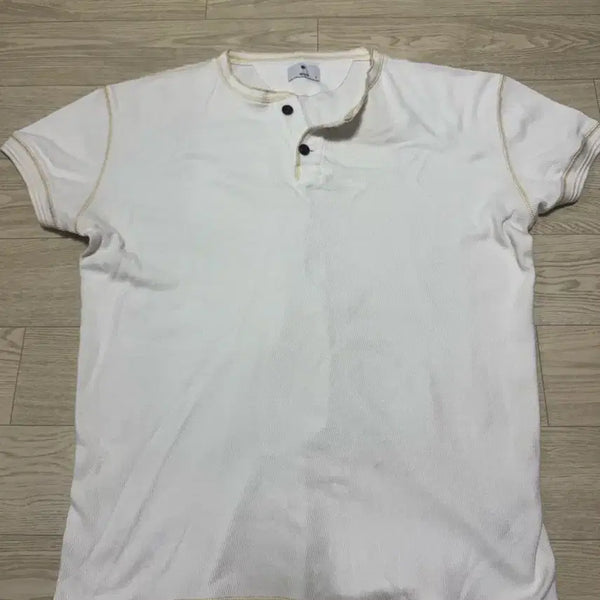 [BUNJANG] HEIST Washed Waffle Knit Henley Neck / [2]헤이스트 워시드 와플 니트 헨리넥