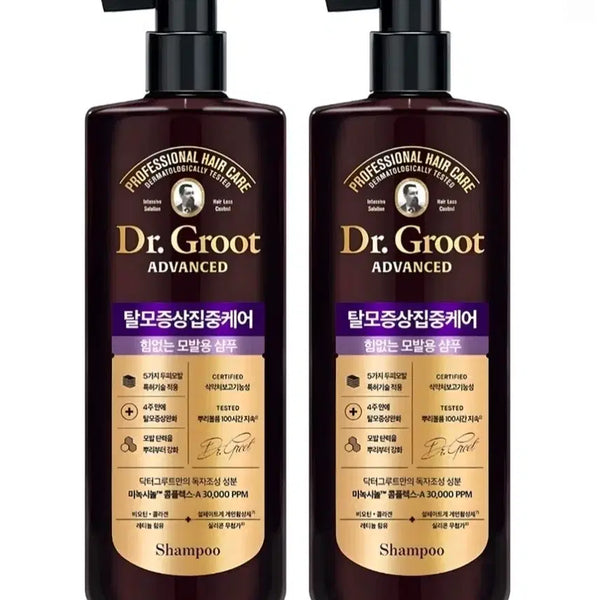 [BUNJANG] Dr. Groot Anti-Hair Loss Shampoo Set (2 x 700ml) / 닥터그루트 탈모샴푸 700ml 2개 세트