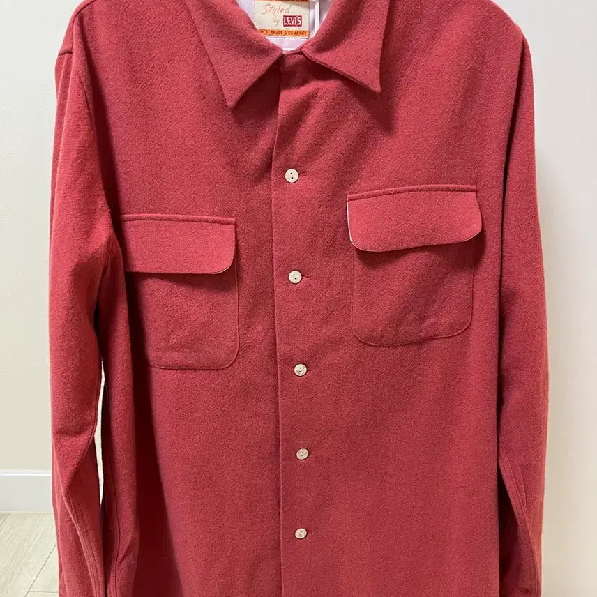 [BUNJANG] Levi's Vintage Clothing (LVC) Wool Bake Apple Shirt / 리바이스빈티지클로딩 LVC 울 베이크 애플 셔츠 M사이즈