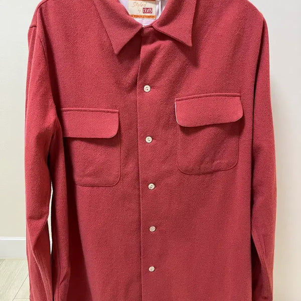 [BUNJANG] Levi's Vintage Clothing (LVC) Wool Bake Apple Shirt / 리바이스빈티지클로딩 LVC 울 베이크 애플 셔츠 M사이즈