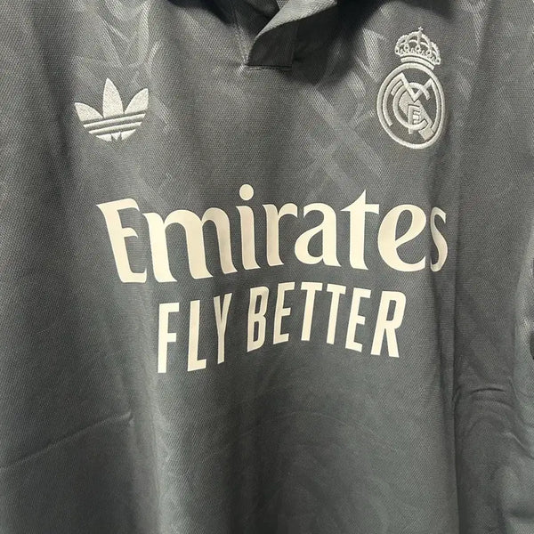 [BUNJANG] Adidas Real Madrid 24/25 Third Jersey Grey / 아디다스 레알 마드리드 24/25 써드 유니폼 그레이