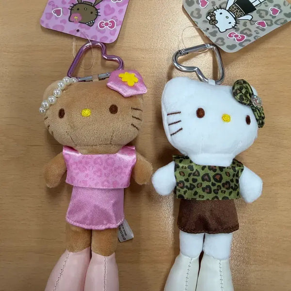 [BUNJANG] Long-Legged Kitty "Tanning" & "Leopard Print" Set / 롱다리키티(태닝, 호피)2개 일괄 판매