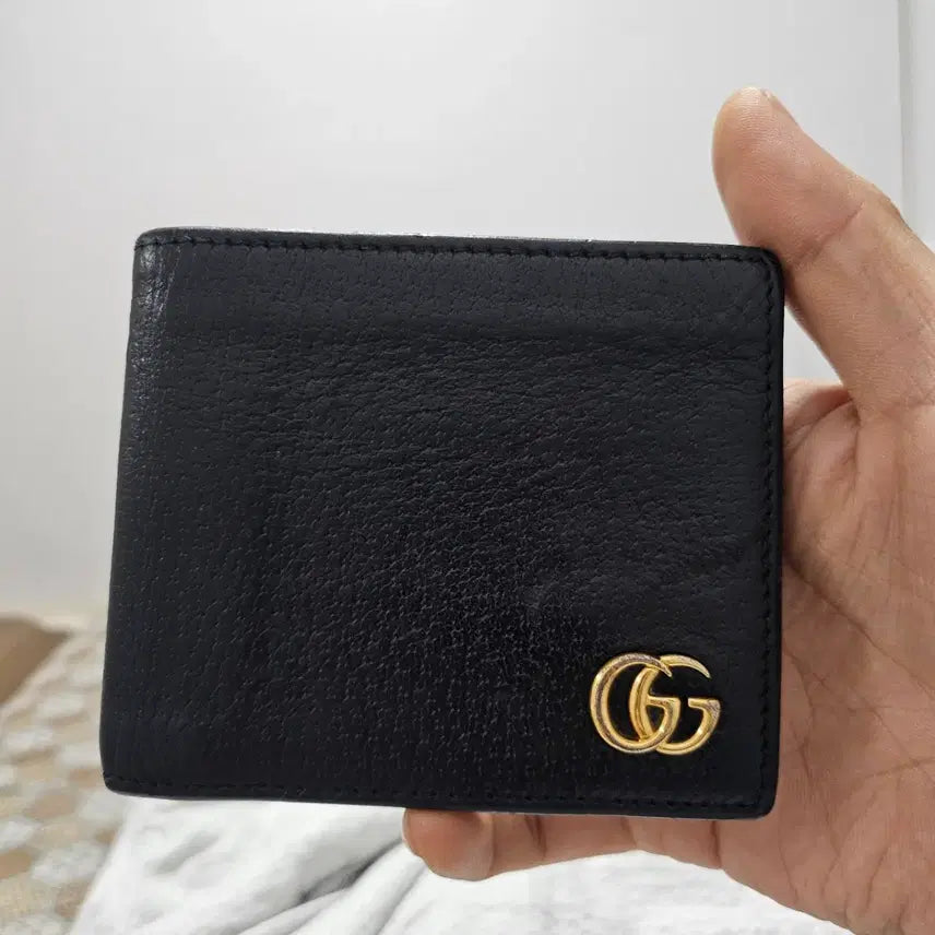 [BUNJANG] Gucci Marmont Bi-fold Wallet / 남자 구찌 마몬트 반지갑 싸게팔아요