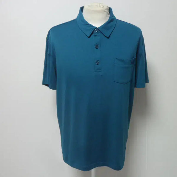 [BUNJANG] Palm Springs Men's Short Sleeve Collar T-Shirt (Size 100/L) / 팜스프링스/남성/일상복/골프/반팔/카라 티셔츠/100사이즈/새제품