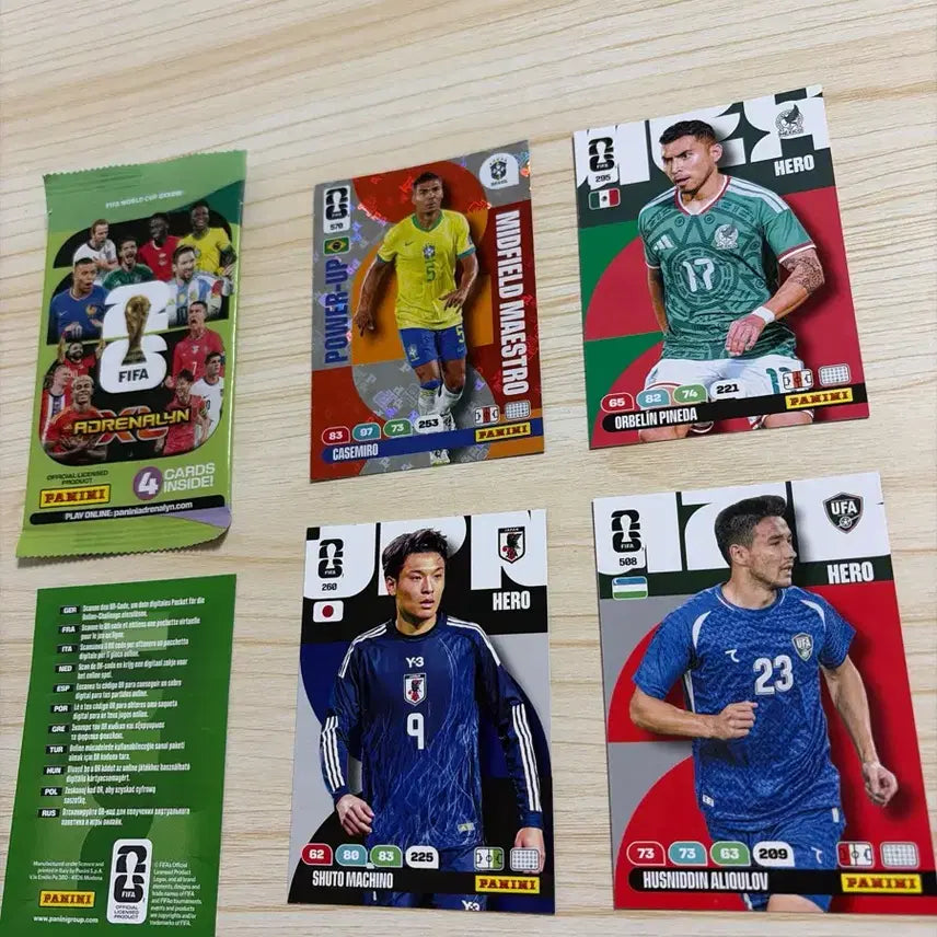 [BUNJANG] Panini FIFA World Cup 2026 Soccer Cards / 파니니 피파 월드컵 2026 축구 카드